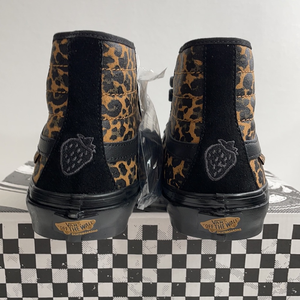 Vans skate Sk8-Hi Deco (Cher Strauberry) cheetah men’s - Picture 8 of 10